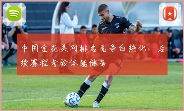 中国金花美网排名竞争白热化，后续赛程考验体能储备